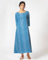 Flared Dress - Blue