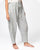 Natural Dyed Cotton Handloom Paneled Pants - Grey