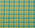Checks Multicolour Buta Cotton Handloom Saree - Blue, turquoise, Yellow