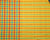 Checks Multicolour Buta Cotton Handloom Saree - Yellow, Maroon, Blue