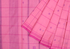 Fish Flora Jamdani Cotton Handloom Saree - Pink