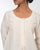 Asymmetric Hem Cotton Handloom Kurta - White