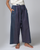 Cotton Handloom Pyjamas - Dark Blue